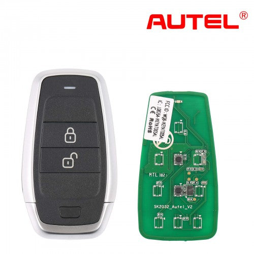 AUTEL MAXIIM IKEY Standard Style IKEYAT002AL 2 Buttons Independent Smart Key (Lock/ Unlock) 5pcs/lot