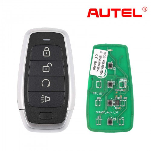 AUTEL IKEYAT004BL Independent 4 Button Universal Smart Key - Remote Start 5pcs/lot
