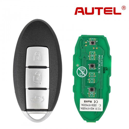 AUTEL IKEYNS003AL Nissan 3 Buttons Universal Smart Key (Trunk) 5pcs/lot