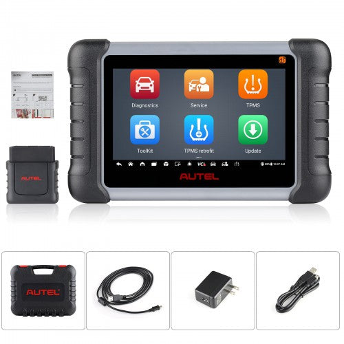 (US Ship)[2 Years Free Update]Autel MaxiPRO MP808TS MP808Z-TS TPMS Relearn Tool with Complete TPMS and Sensor Programming Full System Diagnose Support 31+ Special Functions ECU Coding Ship from US