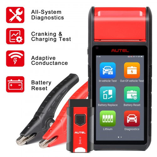 Autel MaxiBAS BT608 BT608E Auto Battery Tester and Electrical System Analyzer Circuit Tester Ship from US Distributor