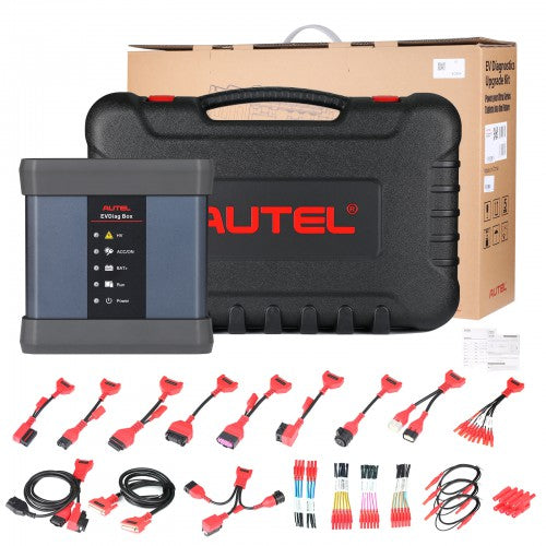 (US Ship)Autel MaxiSYS EVDiag Electric Vehicle Diagnostics Upgrade Kit Autel EV Box Works with Maxisys Ultra/ MS909/ MS919 for Battery Pack Diagnostics