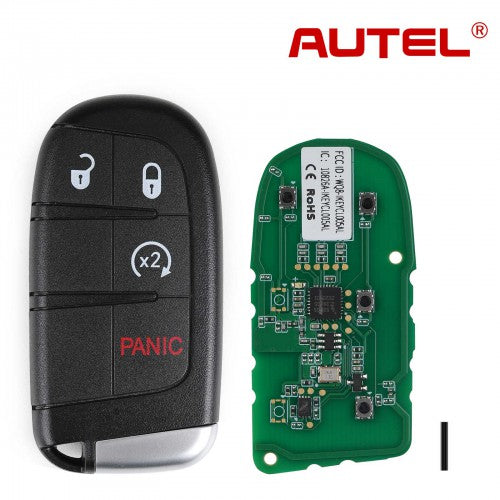AUTEL IKEYCL004AL Chrysler 4 Buttons Universal Smart Key (Remote Start/ Panic) 10pcs/lot
