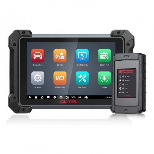 (US Ship)Autel MaxiCOM MK908 II Diagnostic Tablet Wi-Fi Printing ECU Coding IMMO Service Refresh Hidden Functions