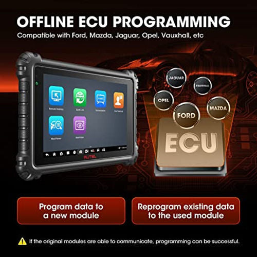(US Ship)Autel MaxiCOM MK906 PRO Diagnostic Tool Upgraded of MS906 Pro/MK906BT with Advanced ECU Coding Support 36+ Service Functions Active Test  Ship from US Distributor