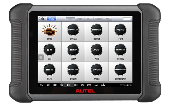 Autel MaxiSYS MS906S Advanced Diagnostic Scanner 8'' Tablet Active Test Bi-directional 1 Year Free Update NO IP Limitation Ship from US