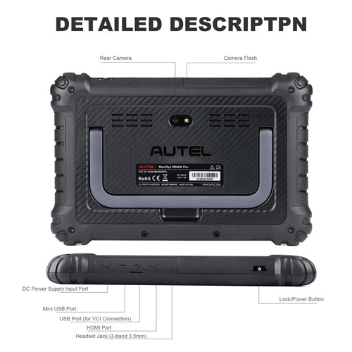 (US Ship)Autel Maxisys MS906 Pro Car Diagnostic Scan Tool with Advanced ECU Coding OBD2/OBD1 Bi-Directional Diagnostic Scanner 31+ Service