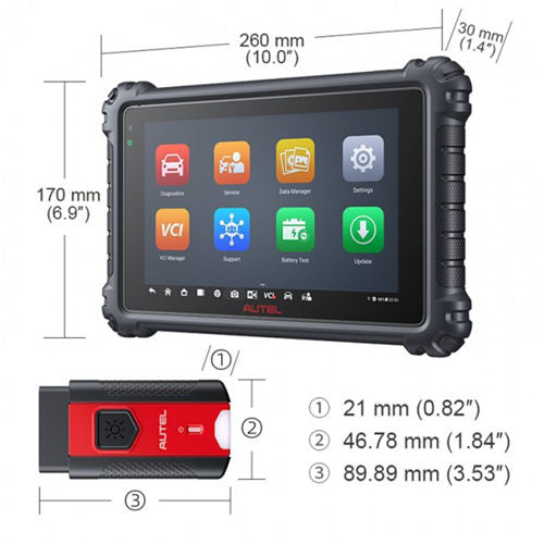 (Second Hand 95% New）Autel MaxiCOM MK906 PRO-TS TPMS Diagnostic Tools All System OBD2 OBD1 Scanner Ship from US Distributor