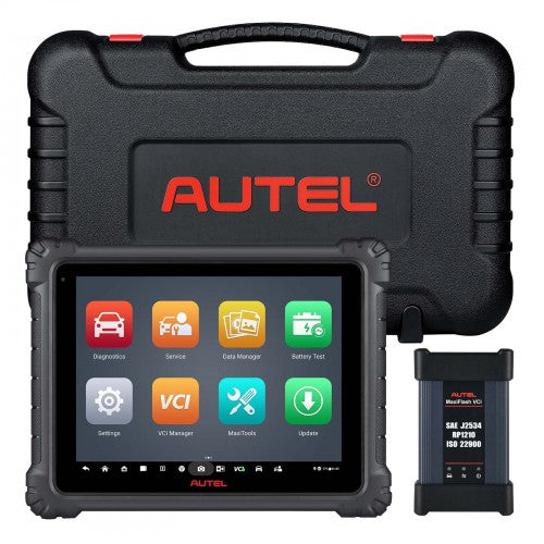 (US Ship)[2 Years Free Update] Autel MaxiCOM Ultra Lite OBD2 ScanTool With Topology Mapping Support J2534 ECU Programming and Coding 40+ Service 5-in-1 VCMI Updated of MS919/ MS909/ Elite II Ship from US