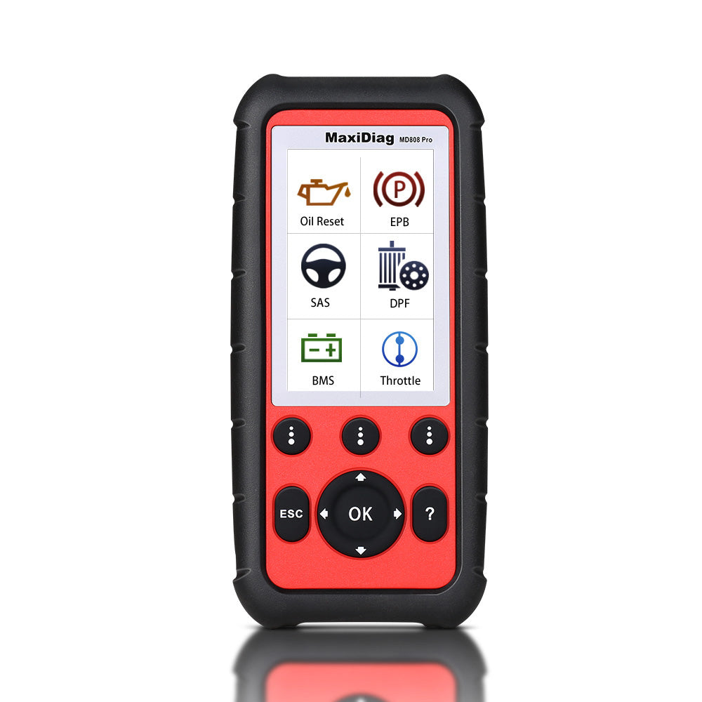 Autel MaxiDiag MD808 Pro All System Scanner Support BMS/Oil Reset/ SRS/ EPB/ DPF/ SAS/ ABS Free Update Online Ship from US